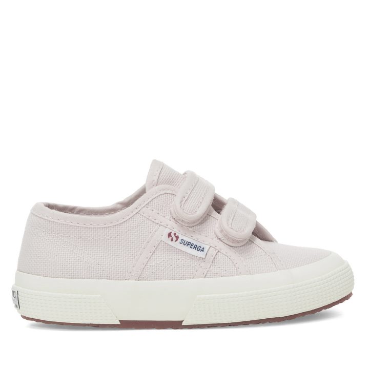 Superga 2750 Jstrap Classic Kids Rose Ish-f Avorio