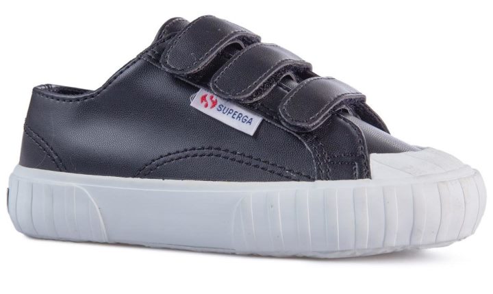 Superga 2980 Cuir Synthétique Noir